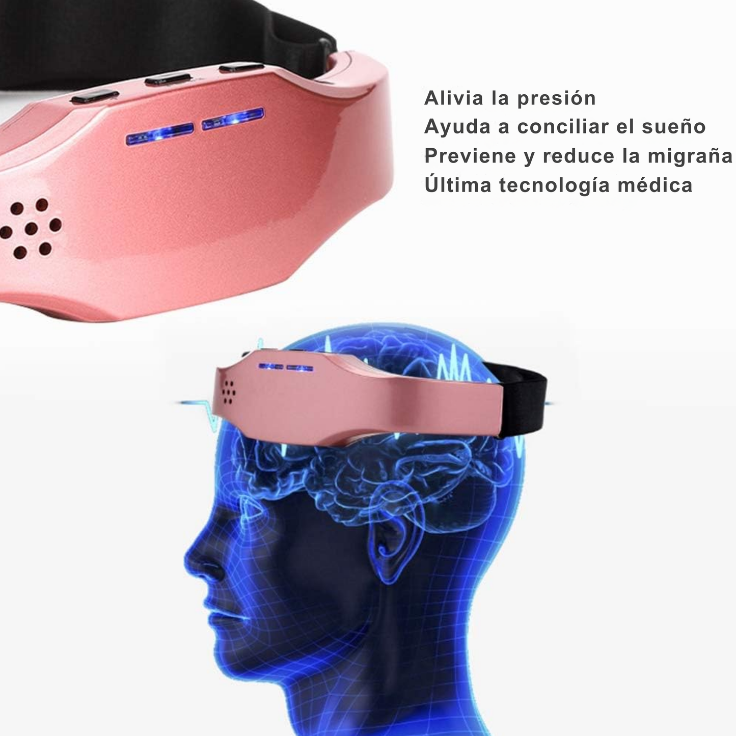 Masajeador Eléctrico Alivia Migraña